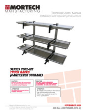 MORTECH 7002-MT Series Installation And Operating Instructions Manual