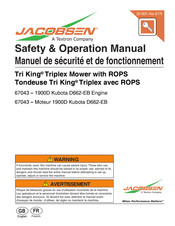 Textron 67043 Safety & Operation Manual
