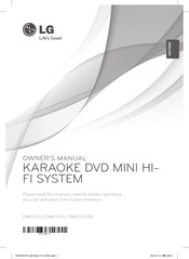 LG DMS5320V Owner's Manual