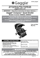 GAGGLE Compass 9908932 Assembly Instructions Manual