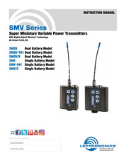 Lectronics SMV/X Instruction Manual