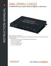 A-Neuvideo ANI-2PIPU-LOGO Instruction Manual