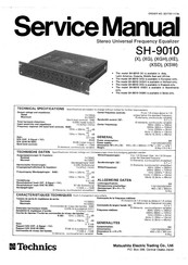 National Technics SH-9010XE Service Manual