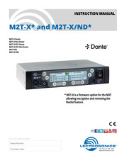 Lectrosonics M2T-X/E06 Instruction Manual