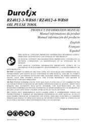 DUROFIX RZ4012-4-WR60 Product Information Manual