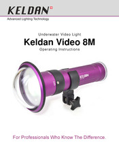 Keldan Video 8M DEEP RED 655nm Operating Instructions Manual