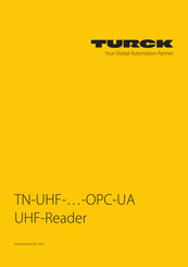 turck TN-UHF OPC-UA Series Instructions For Use Manual