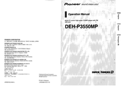 Pioneer SUPER TUNER IIID DEH-P3550MP Operation Manual