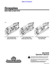 Land Pride SGC1060 Operator's Manual