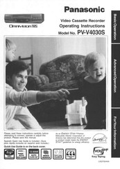 Panasonic Omnivision PV-V4030S Operating Instructions Manual