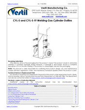 Vestil CYL-E-FF Manual
