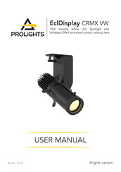 ProLights EclDisplay CRMX VW User Manual