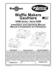 Hatco Krampouz KWM Series Installation And Operating Manual