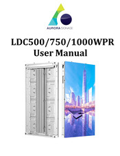 AURORA SIGNAGE LDC1000WPR User Manual