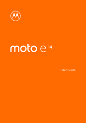 Motorola moto e14 User Manual