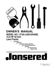 Jonsered JNA16H42B Owner's Manual