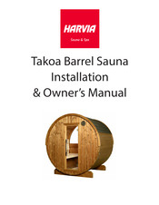 Harvia Takoa Installation & Owner's Manual