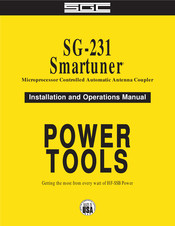 SGC Smartuner SG-231 Installation And Operation Manual