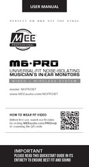 MEE PROFESSIONAL M6 PRO User Manual
