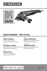 Parkside 497515 2204 Operation And Safety Notes