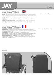 Sunrise Medical JAY Shape Owner's Manual
