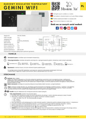 Mission Air GEMINI WIFI Quick Start Manual