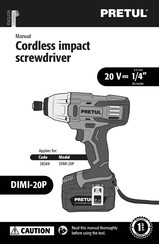 PRETUL DIMI-20P Manual