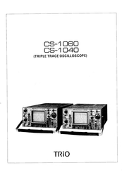 Trio CS-1060 Manual