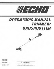 Echo SRM-2300 Operator's Manual