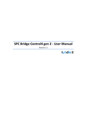 Lundix It SPC Bridge Control4 gen 2 User Manual