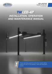twin busch TWLED-4P Installation, Operation And Maintenance Manual