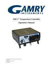 Gamry Instruments TDC5 Operator's Manual