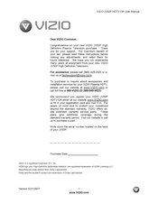 VISIO JV50P User Manual