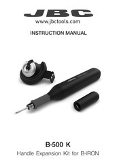 jbc B-500 K Instruction Manual