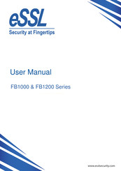 eSSL FB1200 Series User Manual