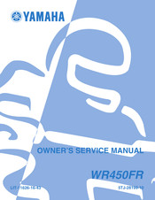 Yamaha WR450FR 2003 Owner's Service Manual