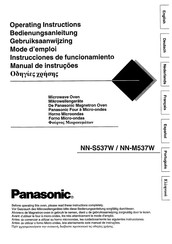 Panasonic NN-S537W Operating Instructions Manual