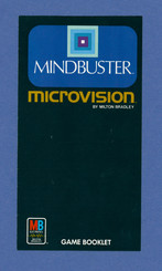 Milton Bradley MICROVISION MINDBUSTER Booklet