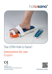 U-Sana medical Hall-U-Sana HA-500.404 Instructions For Use Manual