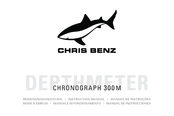 Chris Benz CHRONOGRAPH 300M Instruction Manual