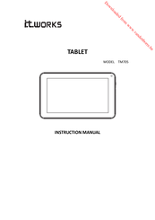 IT Works TM705 Instruction Manual
