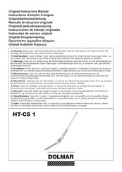 Dolmar HT-CS 1 Original Instruction Manual