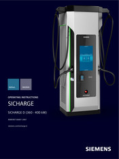 Siemens SICHARGE D Operating Instructions Manual