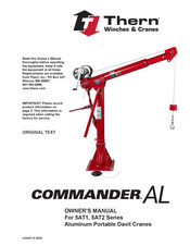 Thern COMMANDER AL 5AT2 Series Owner's Manual