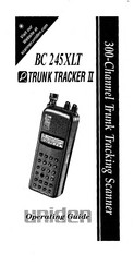 Uniden TRUNK TRACKER II Operating Manual