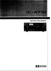 Icom IC-471H Instruction Manual