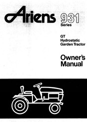 Ariens 931034 Owner's Manual