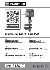 Parkside 312017 Translation Of The Original Instructions