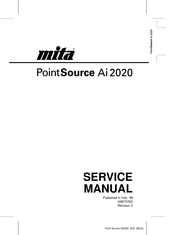 Mita PointSource Ai 2020 Service Manual