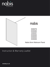 Nobis Nabis D06984 Instructions & Warranty